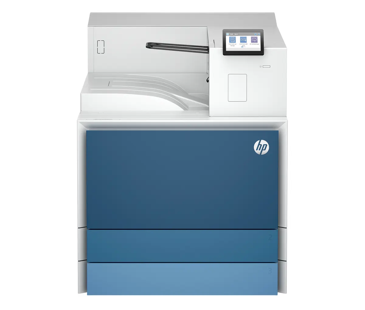 HP LaserJet Enterprise 8501dn Melnbalts printeris