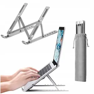 Laptop stand Bounn LS37 for 13-inch laptops, aluminum construction, portable