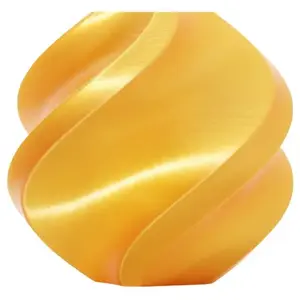 Филамент BambuLab PLA Silk+ 1,75 мм 1 кг на многоразовой катушке — золотой