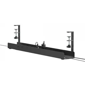 Cable tray Neomounts ADS07-120BL clamp-on universal, 120 mm width, black