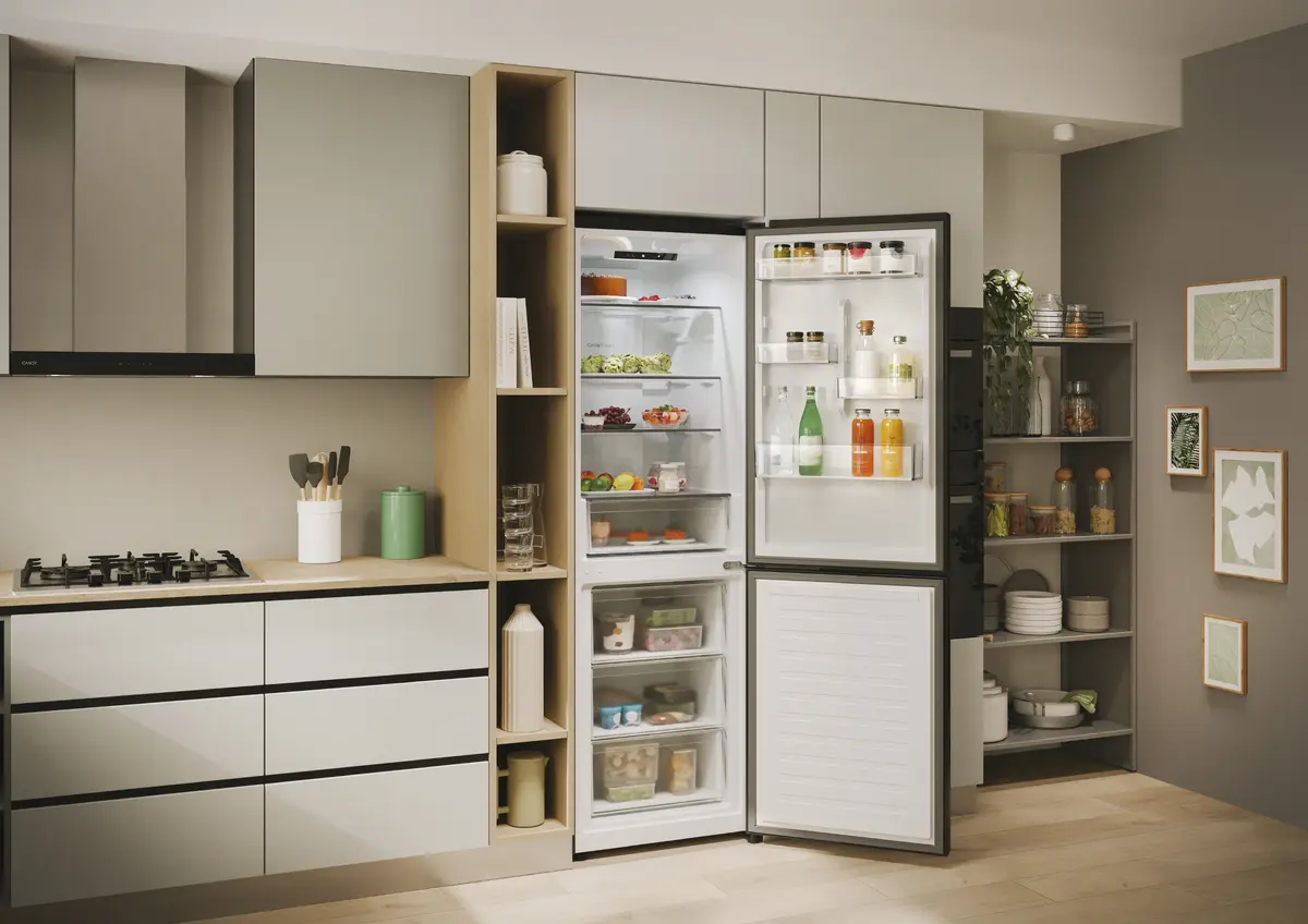 Refrigerator Candy Fresco ECN2CQTEB186 Photo 17