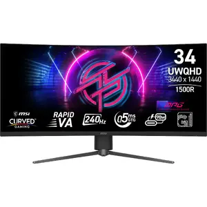 Монитор MSI MPG 346CQRF X24 34" UltraWide Quad HD 3440 x 1440