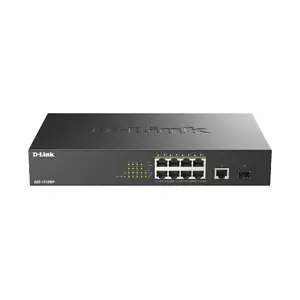 Network switch D-Link DGS-1010MP/E 10-port Gigabit with PoE+ support and unmanaged operation