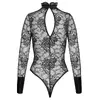 Noir Body Collar S Bodie 26449751021 кружевное crotchless боди Photo 6