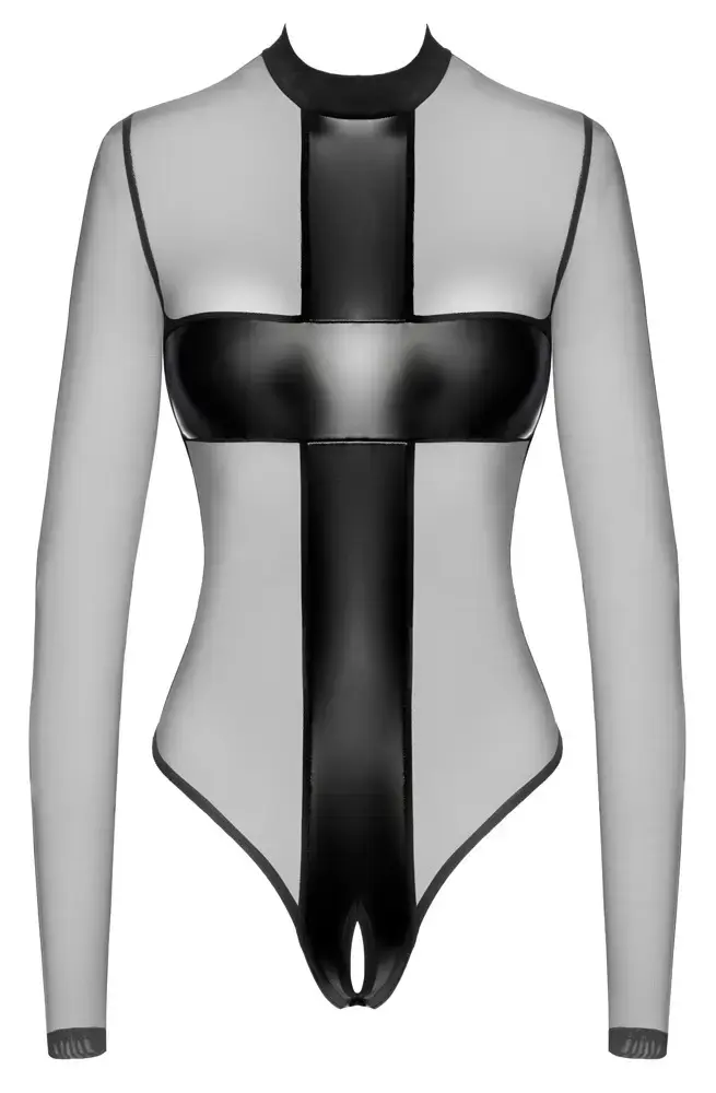 Noir Body Cross M 26450091031 black crotchless body Photo 7