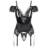 Basque lingerie Cottelli Collection Basque Pearls M Photo 9