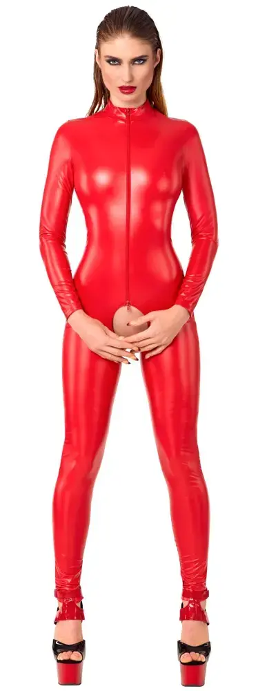 Noir Jumpsuit Bodie XL Red catsuit bodysuit Photo 2