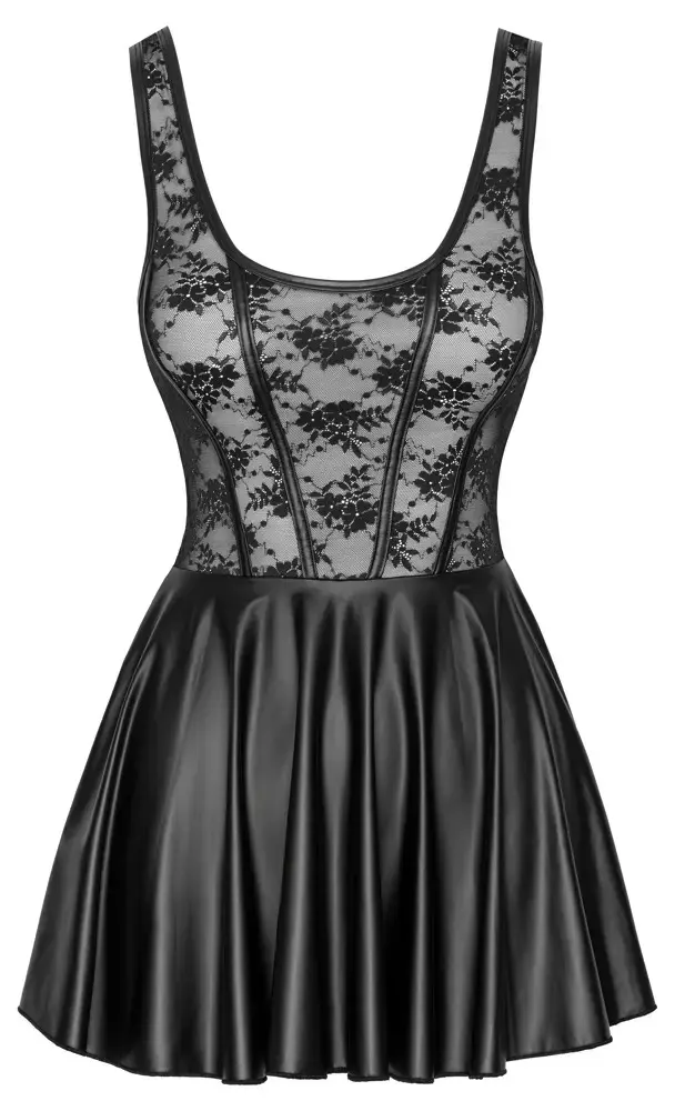 Кружевное мини-платье cottelli collection 27191771041 — L Photo 5