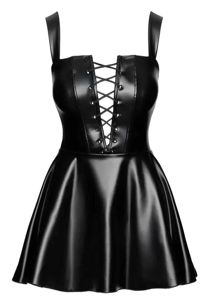 Noir Dress Lacing M mini kleita Photo 5