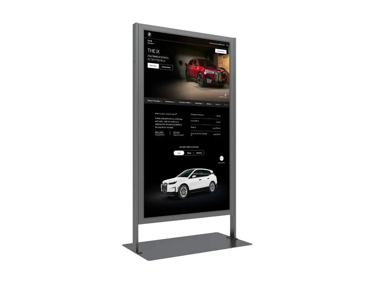 Multibrackets M Pro Series Enclosure 75¨ Totem Floorbase Indoor Photo 9
