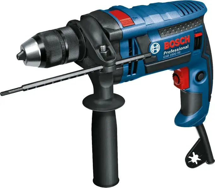 Bosch GSB 1600 RE Triecienurbjmašīna ar