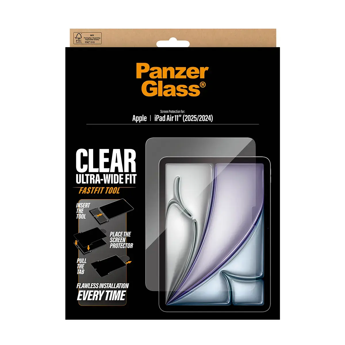 PanzerGlass aizsargstikls iPad Air 11" (2024–2026) Photo 3