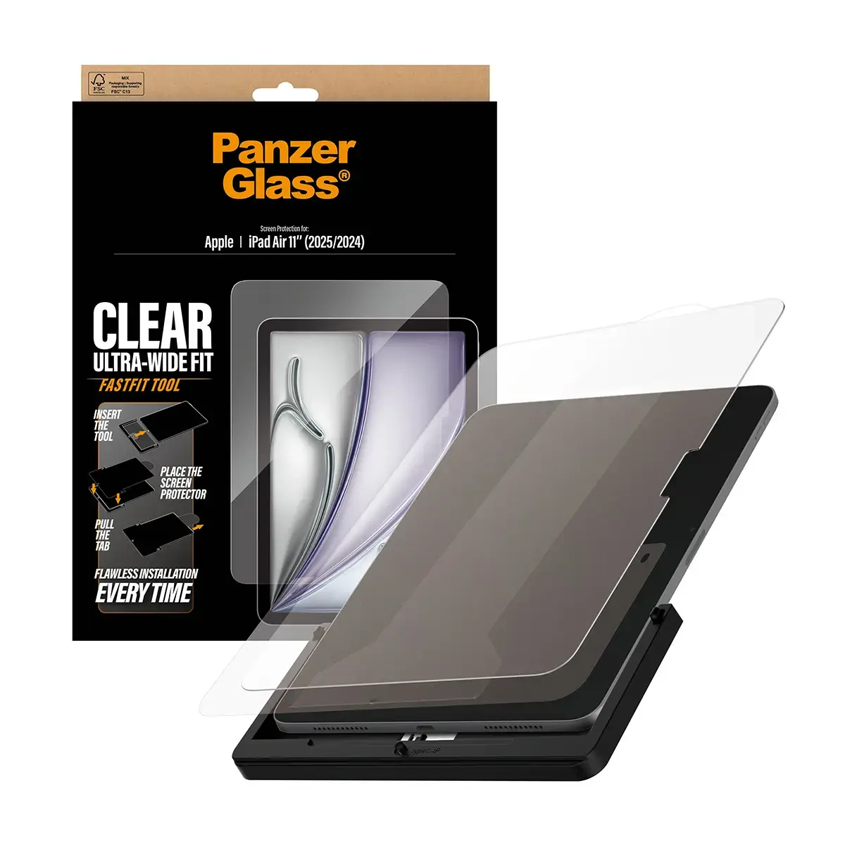 PanzerGlass aizsargstikls iPad Air 11" (2024–2026) Photo 5