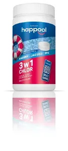 Acrylmed TRIOCHLOR lēnas šķīšanas hlora tabletes 200 g, 1 kg