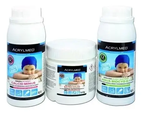 Acrylmed Water Care Kit for Small Pools Photo 2