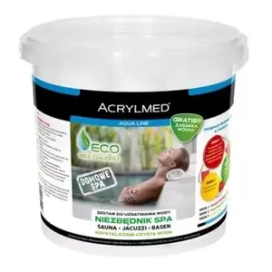 Acrylmed ūdens kopšanas komplekts spa, saunai un džakuzi
