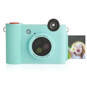 Instant print camera Kodak SMILE+ 2x3 inches Green — pocket instant photo camera with 2x3" ZINK prints