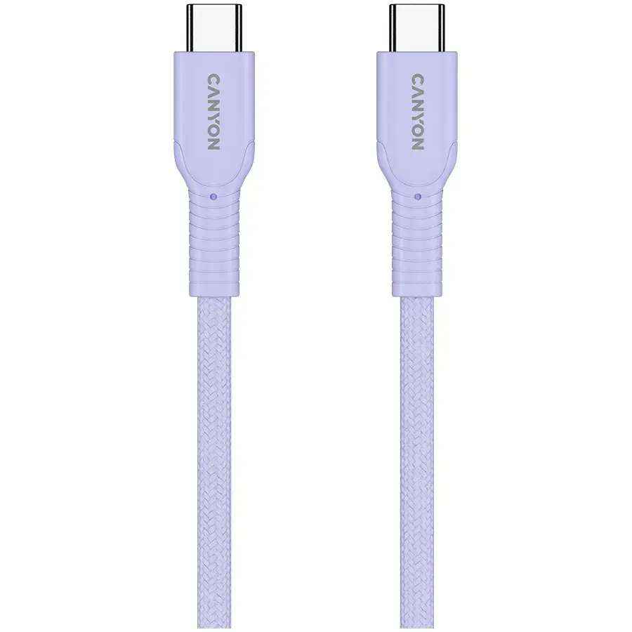 CANYON OnWire кабель USB-C—USB-C 60W 1 м Photo 3