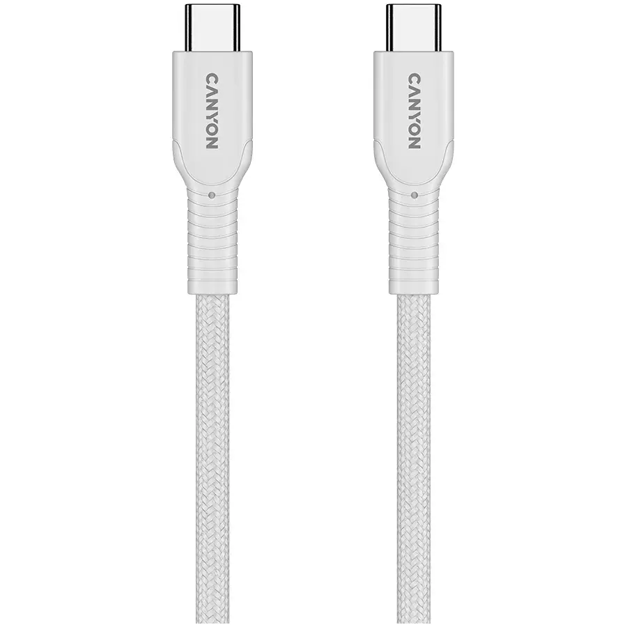 USB-C uz USB-C kabelis CANYON OnWire 60W 1 m Photo 3