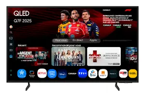 Samsung TQ55Q7FAAU 55-inch 4K Ultra HD QLED Smart TV with Wi-Fi and Motion Xcelerator Black