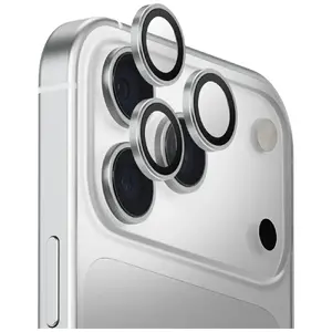 Защитное стекло для камеры Uniq Optix для iPhone 17 Pro Max — алюминий, серебристое