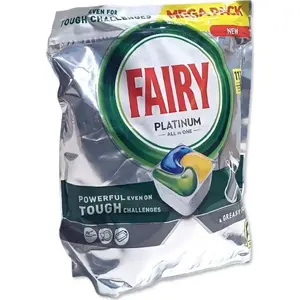 Trauku mazgāšanas tabletes FAIRY Platinum All‑in‑One, 113 gab.
