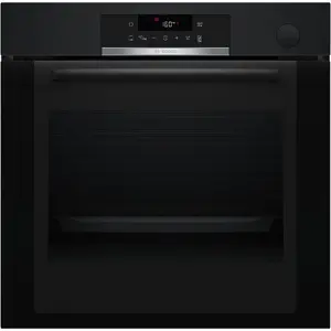 Built-in oven Bosch Serie 4 HRG312BB3 — electric, 71 L, 3600 W, hydrolytic self-cleaning, touch control, black