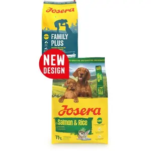 Сухой корм для собак JOSERA Mother & Puppy Salmon & Rice 12.5 кг — полноценный корм для щенков, 30% белка, 22% жира