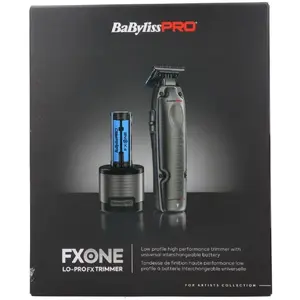 Беспроводной аккумуляторный триммер BABYLISS FxOne Lo-Pro FX729E серый - компактный для волос и бороды