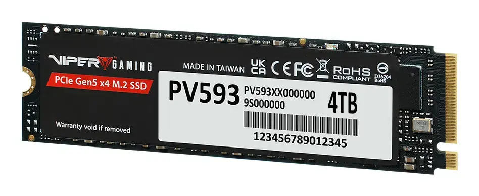 SSD Patriot Viper PV593 4ТБ M.2 PCIe 5.0 Photo 2