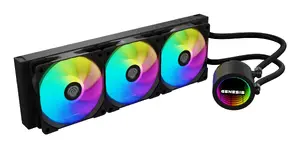 NATEC GENESIS NLG-2321 all-in-one liquid CPU cooler, black