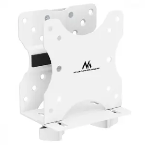 Wall mount MACLEAN MC-115W for mini PCs and small monitors — compact bracket for VESA-style installation