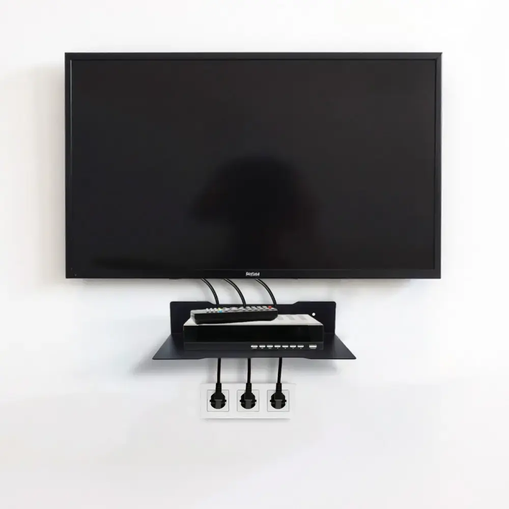 Wall shelf MACLEAN MC-122 for decoder, max 5 kg Photo 2