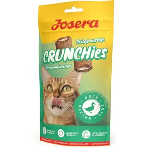 Влажное лакомство JOSERA Crunchies Duck 60 г — высокое содержание белка, без зерна