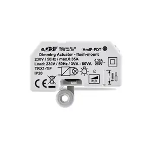 Dimmer actuator Homematic IP HmIP-FDT hidden installation – wall-mounted dimming module