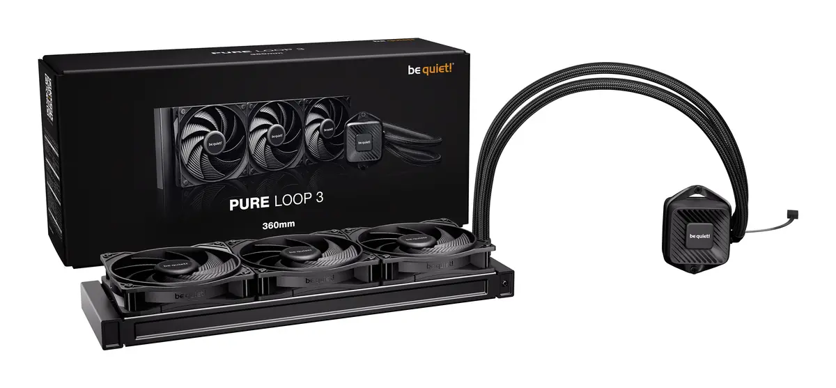 All-in-one šķidrumu dzesētājs be quiet! PURE LOOP 3 Photo 2
