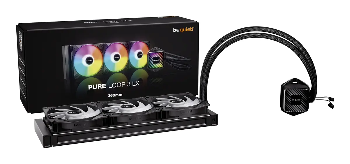 All-in-one šķidrumu dzesētājs be quiet! PURE LOOP 3 LX Photo 2