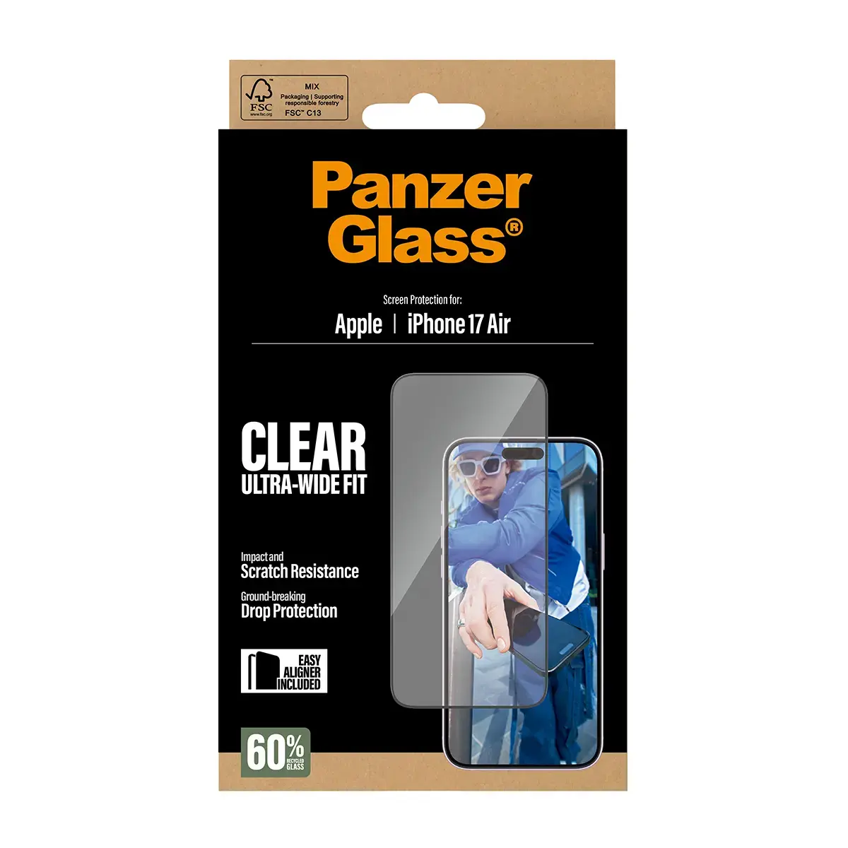 Защитное стекло PanzerGlass iPhone 17 Air Photo 3