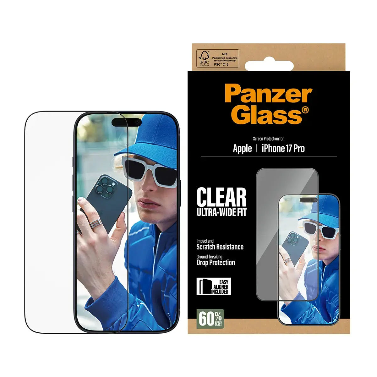 Aizsargstikls PanzerGlass iPhone 17 Pro Photo 2