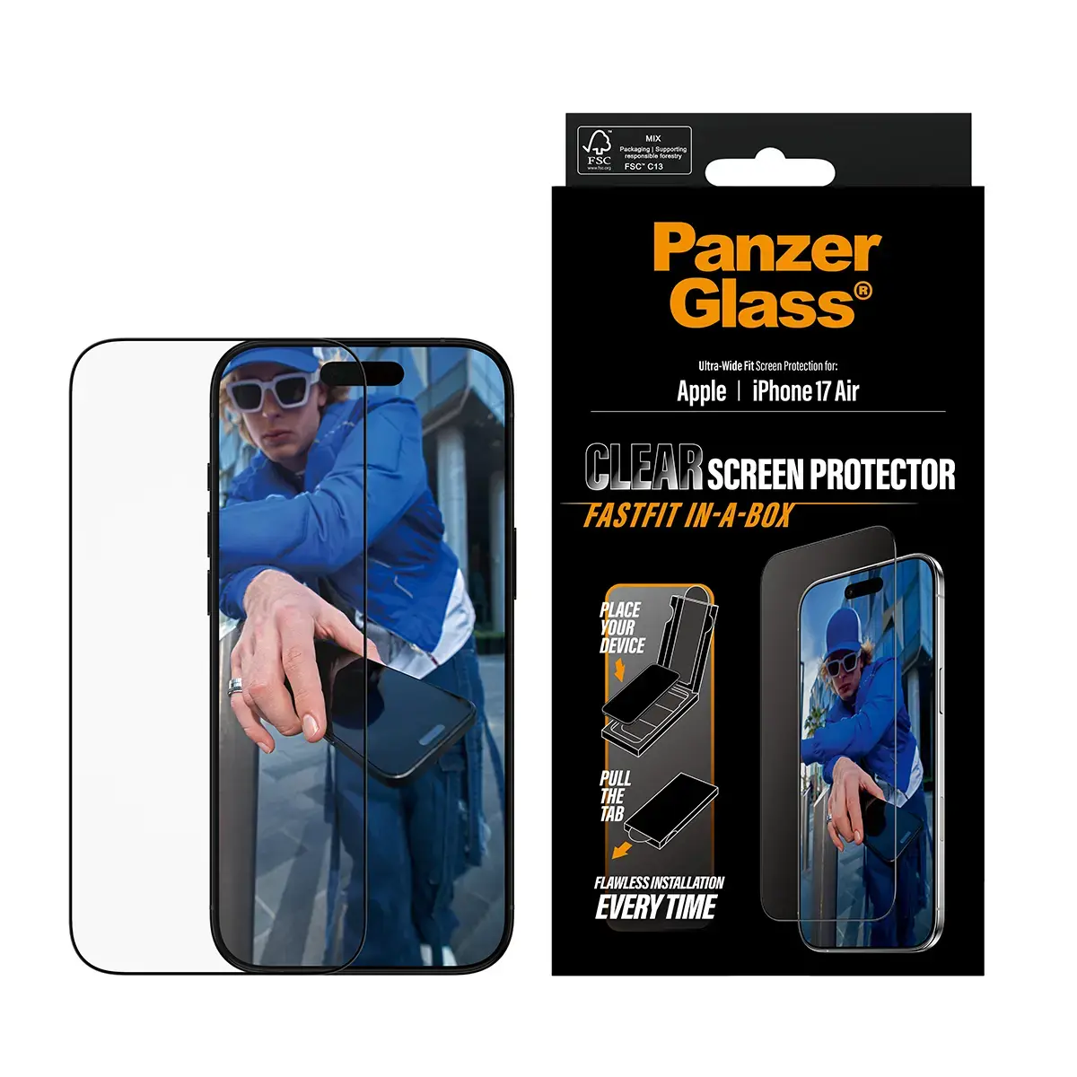 Ekrāna aizsargs PanzerGlass iPhone 17 Air Photo 2