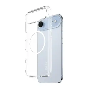 Чехол PanzerGlass CARE Urban Explorer Прозрачный с белым MagSafe для Apple iPhone Air из термополиуретана