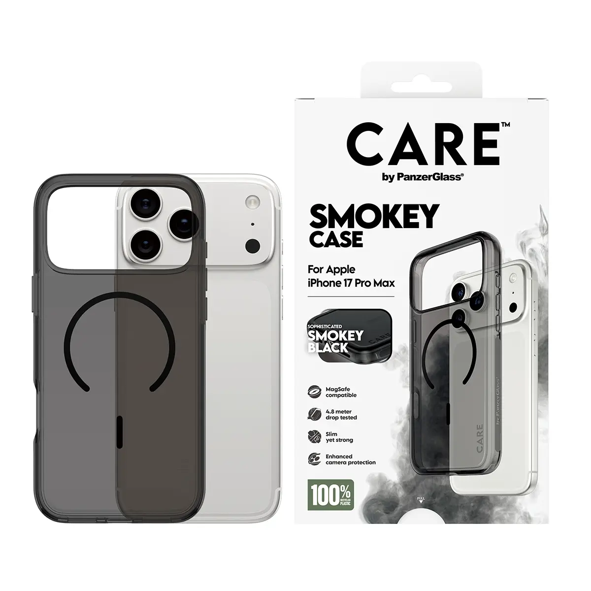 Чехол PanzerGlass CARE Smokey с MagSafe для iPhone 17 Pro Max Photo 2