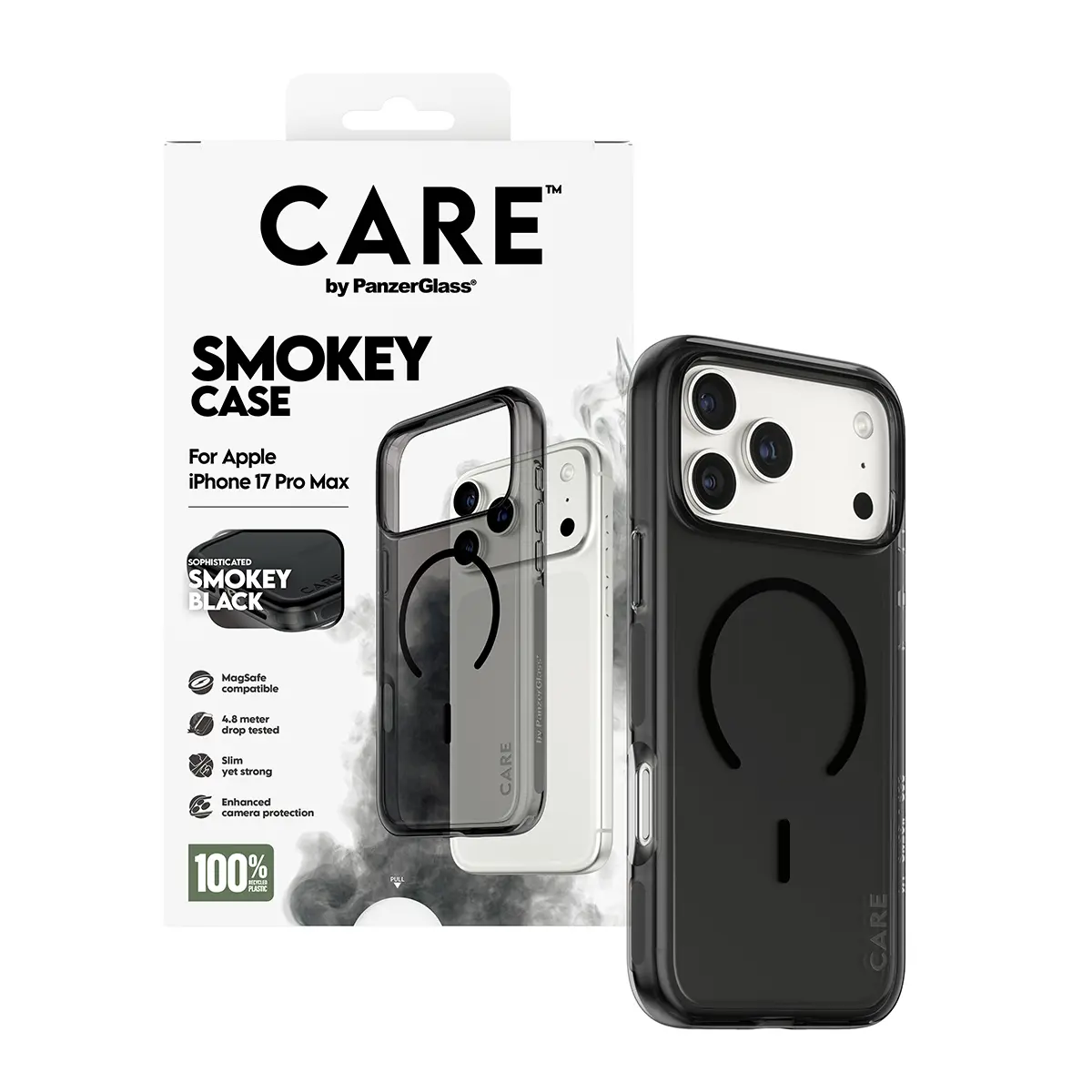 Чехол PanzerGlass CARE Smokey с MagSafe для iPhone 17 Pro Max Photo 5
