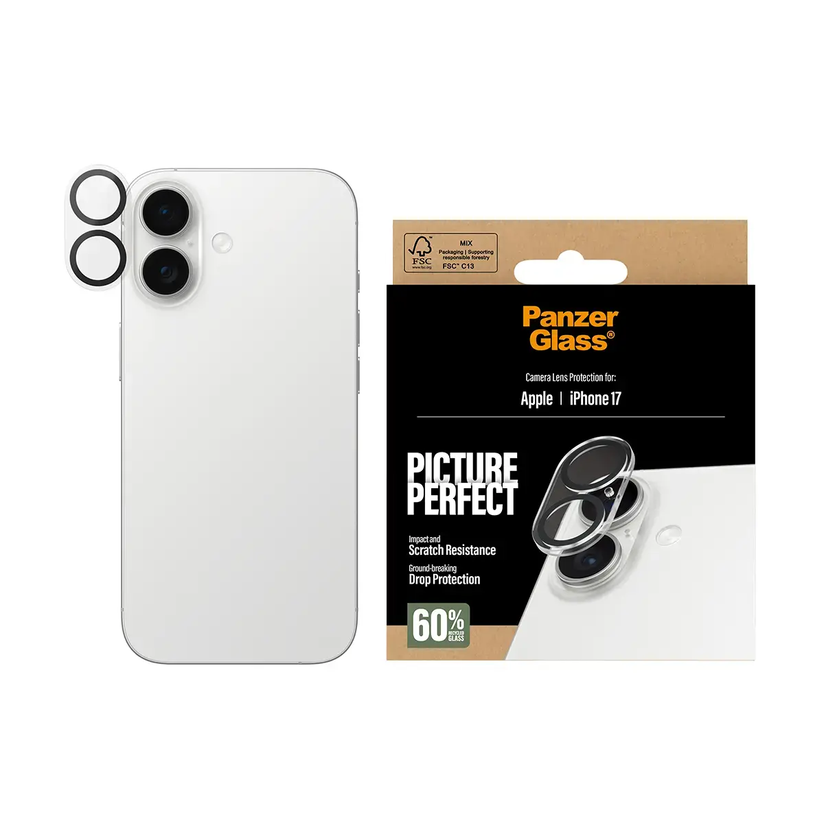 Camera Lens Protector PanzerGlass iPhone 17 Photo 2