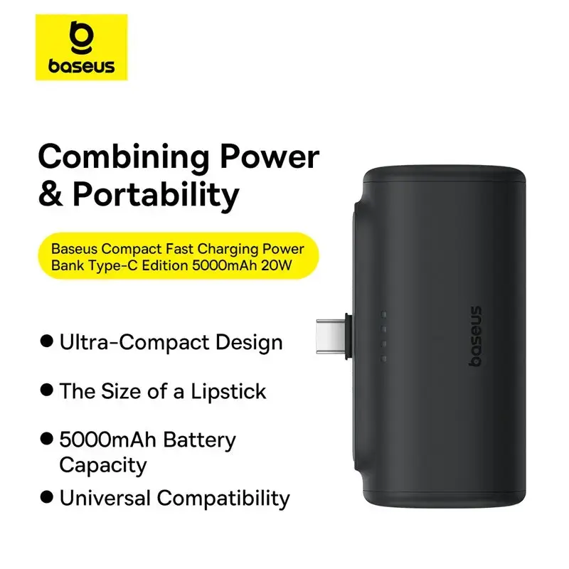 Portable Charger Baseus Compact Photo 2