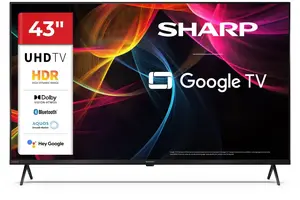 Sharp 43HL4265E 43 collu 4K Ultra HD Smart LED televizors Wi-Fi melns