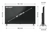 Televizors Sharp 43HL4265E 4K Smart TV Photo 8