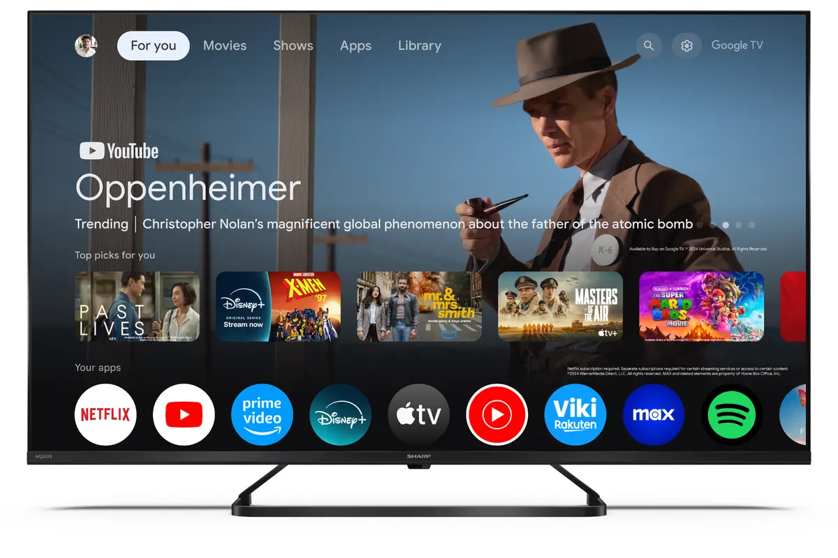 Sharp 43HP6265E 43" 4K Ultra HD QLED Smart TV Photo 2