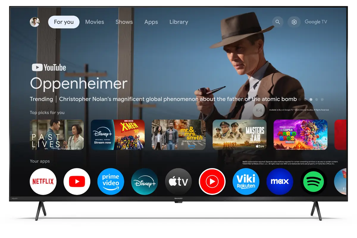 Sharp 50HL4265E 50" Smart TV Google TV UHD Photo 2