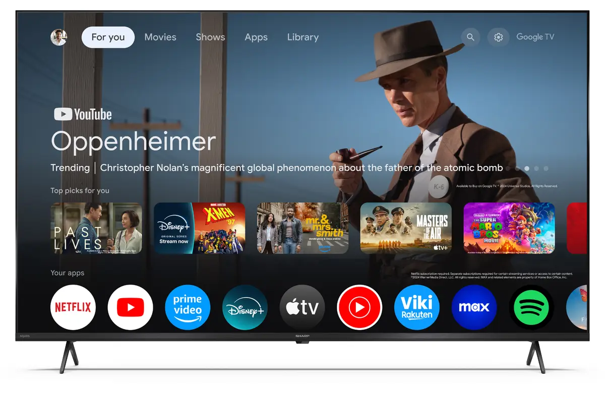 Sharp 50HL4265E 50" 4K Ultra HD LED Google TV Photo 3